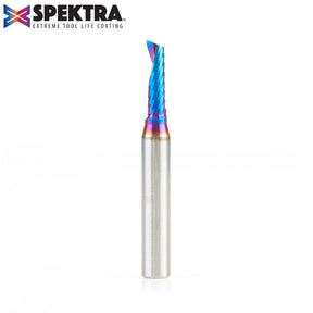 Amana Tool Solid Carbide Spektra™ Extreme Tool Life Coated Spiral 'O' Flute Plastic Cutting CNC Router Bits