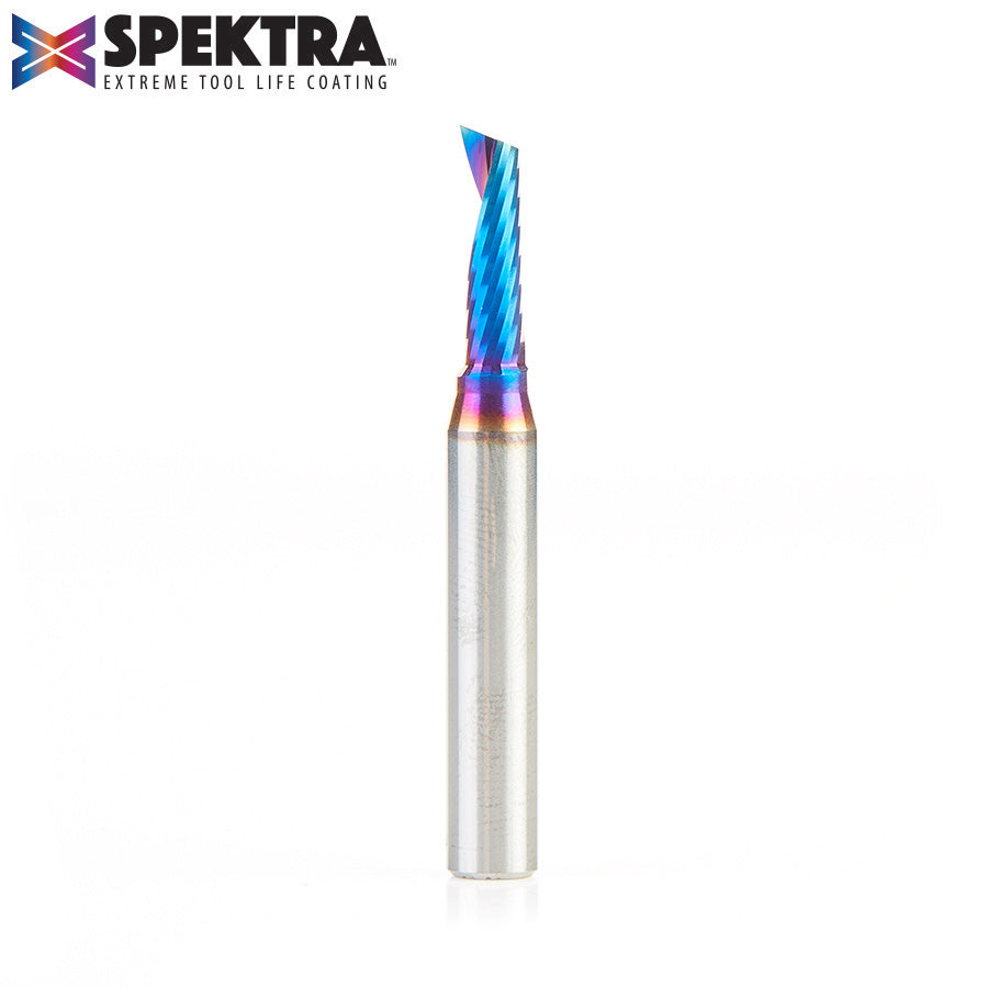 Amana Tool Solid Carbide Spektra™ Extreme Tool Life Coated Spiral 'O' Flute Plastic Cutting CNC Router Bits