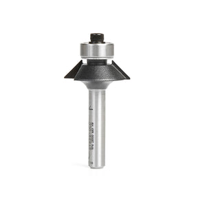 Amana Tool 45 Degree Aluminum & Plastic Bevel Trim Router Bit