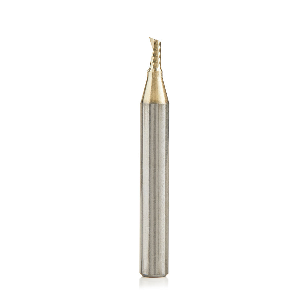 Amana Tool Solid Carbide Aluminum Spiral 'O' Flute CNC Zirconium Nitride (ZrN) Coated Router Bits