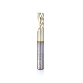 Amana Tool Solid Carbide Aluminum Spiral 'O' Flute CNC Zirconium Nitride (ZrN) Coated Router Bits