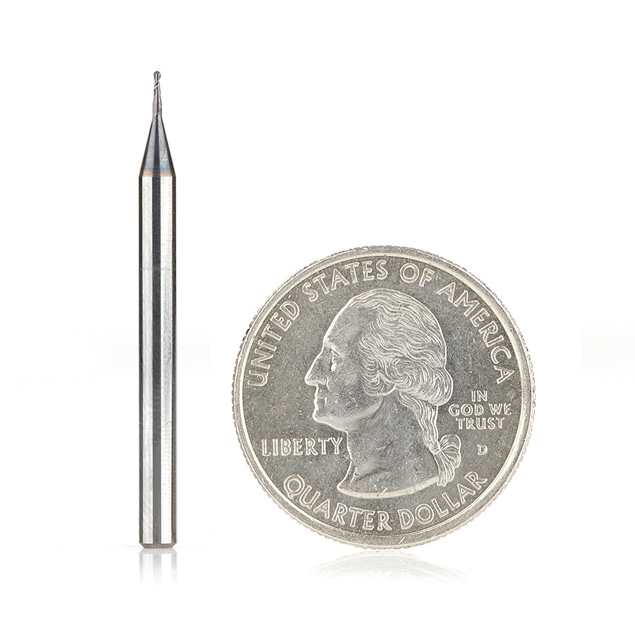 Amana Tool AlTiN Coated CNC Steel, Stainless Steel & Composite Square Mini End Mill