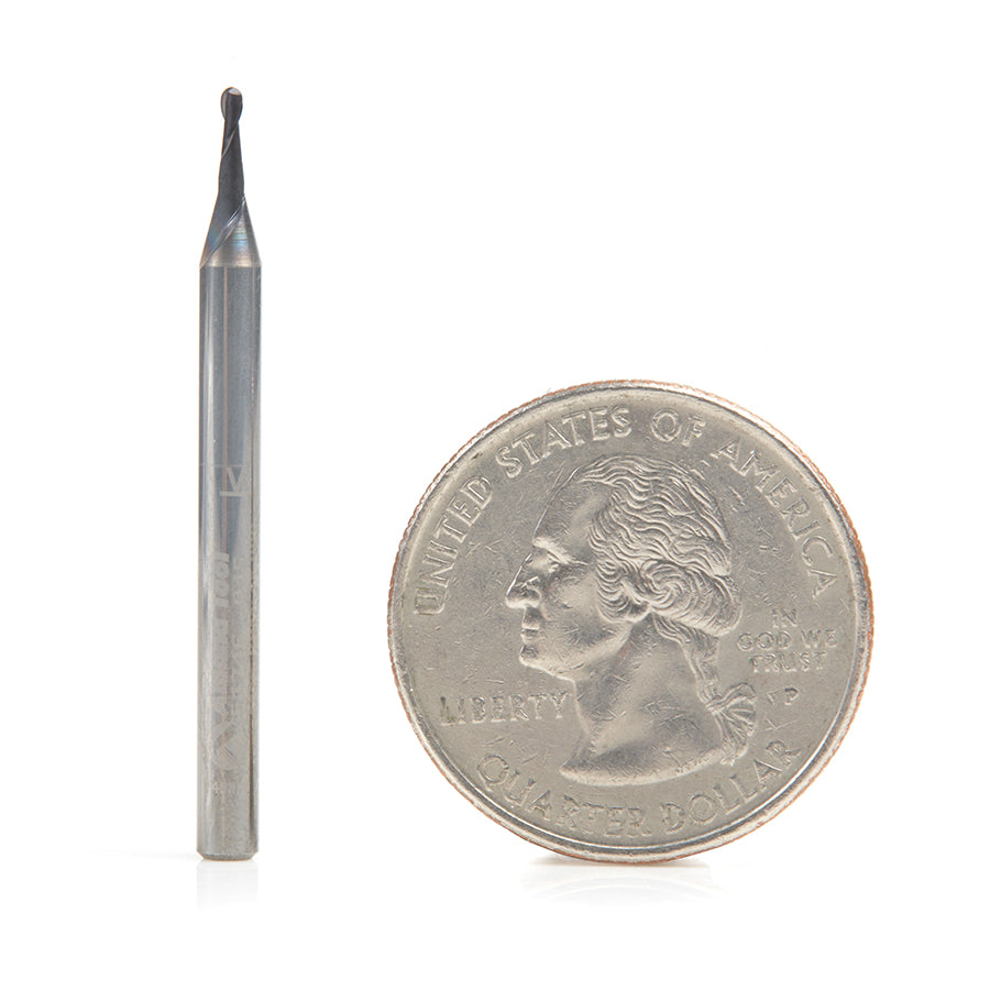 Amana Tool AlTiN Coated CNC Steel, Stainless Steel & Composite Square Mini End Mill