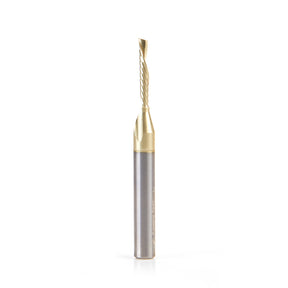 Amana Tool Solid Carbide Aluminum Spiral 'O' Flute CNC Zirconium Nitride (ZrN) Coated Router Bits