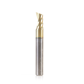 Amana Tool Solid Carbide Aluminum Spiral 'O' Flute CNC Zirconium Nitride (ZrN) Coated Router Bits