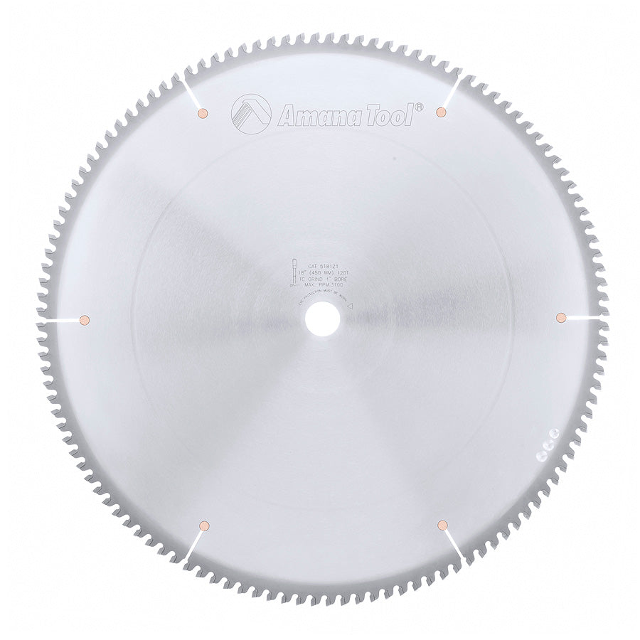 Amana Tool Non-Ferrous Metal Cutting Saw Blades for Thin Aluminum