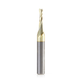 Amana Tool Solid Carbide Aluminum Spiral 'O' Flute CNC Zirconium Nitride (ZrN) Coated Router Bits