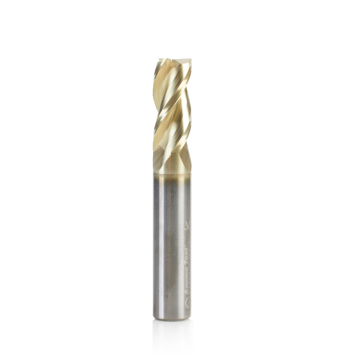 Amana Tool Solid Carbide Aluminum Radius Edge End Mill with ZrN coating