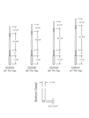 Hampton 5200 Baluster