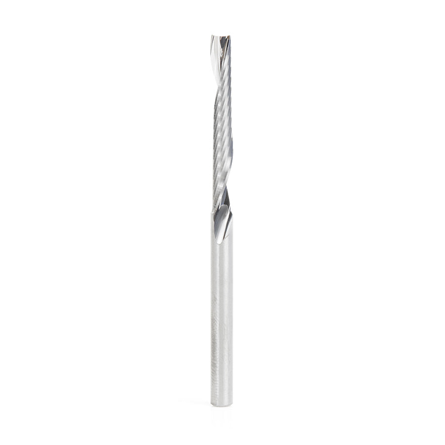 Amana Tool Solid Carbide Spiral 'O' Flute Plastic Cutting Router Bits - Metric