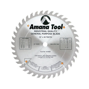 Amana Tool General Purpose Cut-Off ATB Grind Saw Blades