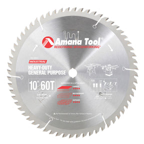 Amana Tool General Purpose Cut-Off TC Grind Heavy Duty Saw Blades