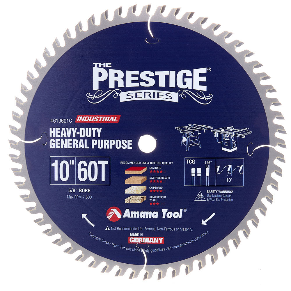 Amana Tool General Purpose Cut-Off TC Grind Heavy Duty Saw Blades