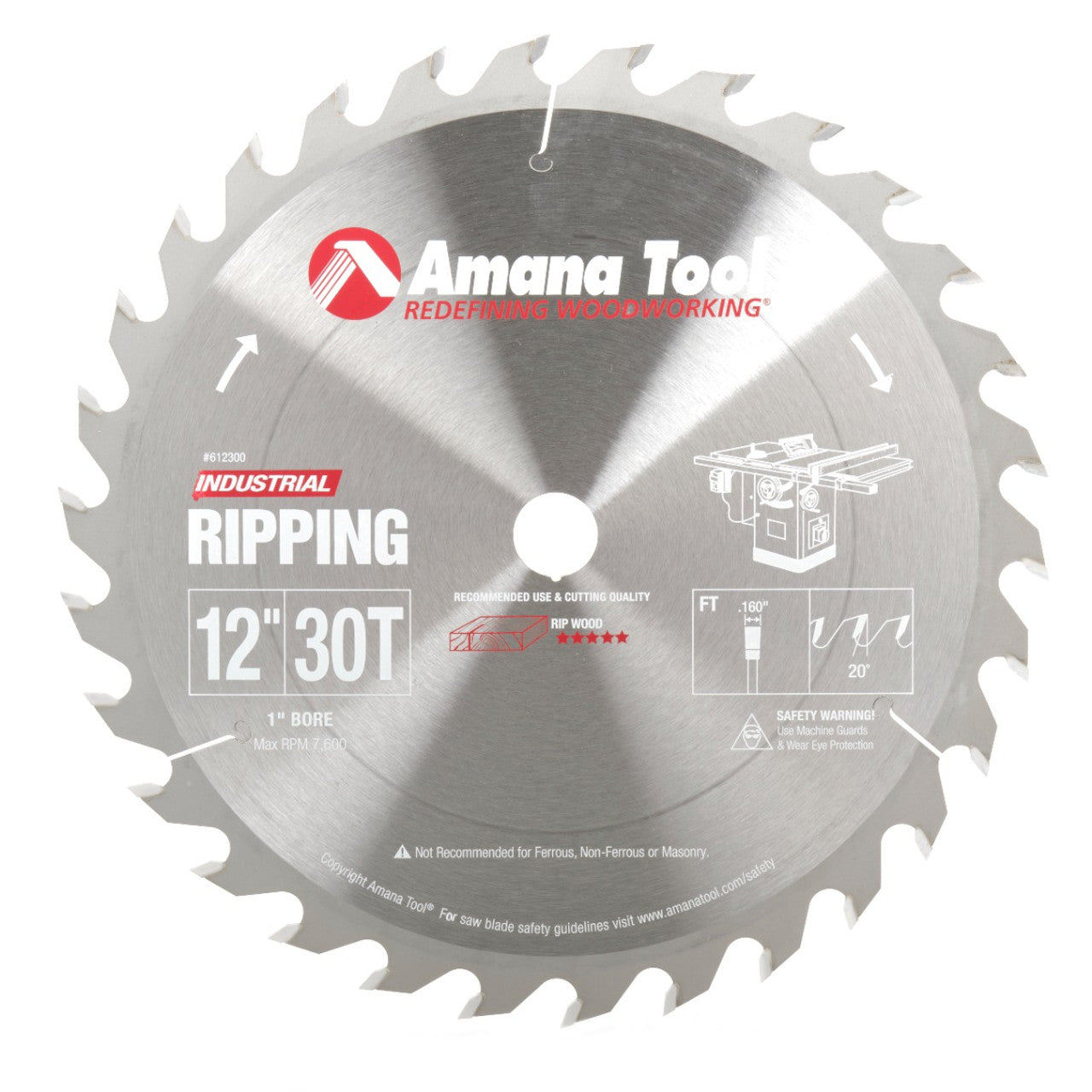 Amana Tool Ripping Standard Saw Blades