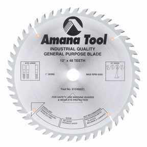 Amana Tool General Purpose Cut-Off ATB Grind Saw Blades