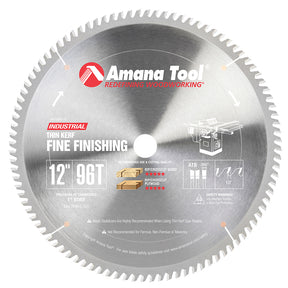 Amana Tool Thin Kerf Miter ATB Grind Saw Blades