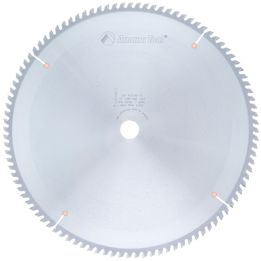 Amana Tool Thin Kerf Miter ATB Grind Saw Blades