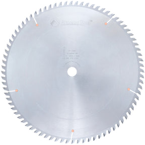 Amana Tool Single and Double Sided Laminate Cutting Cut-Off and Crosscut Saw Blades with Extra Thick Plates