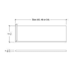 Tread 8070MTR-LH - Return Tread Left Hand Miter