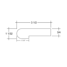 Landing Tread 8093 (3-1/2")