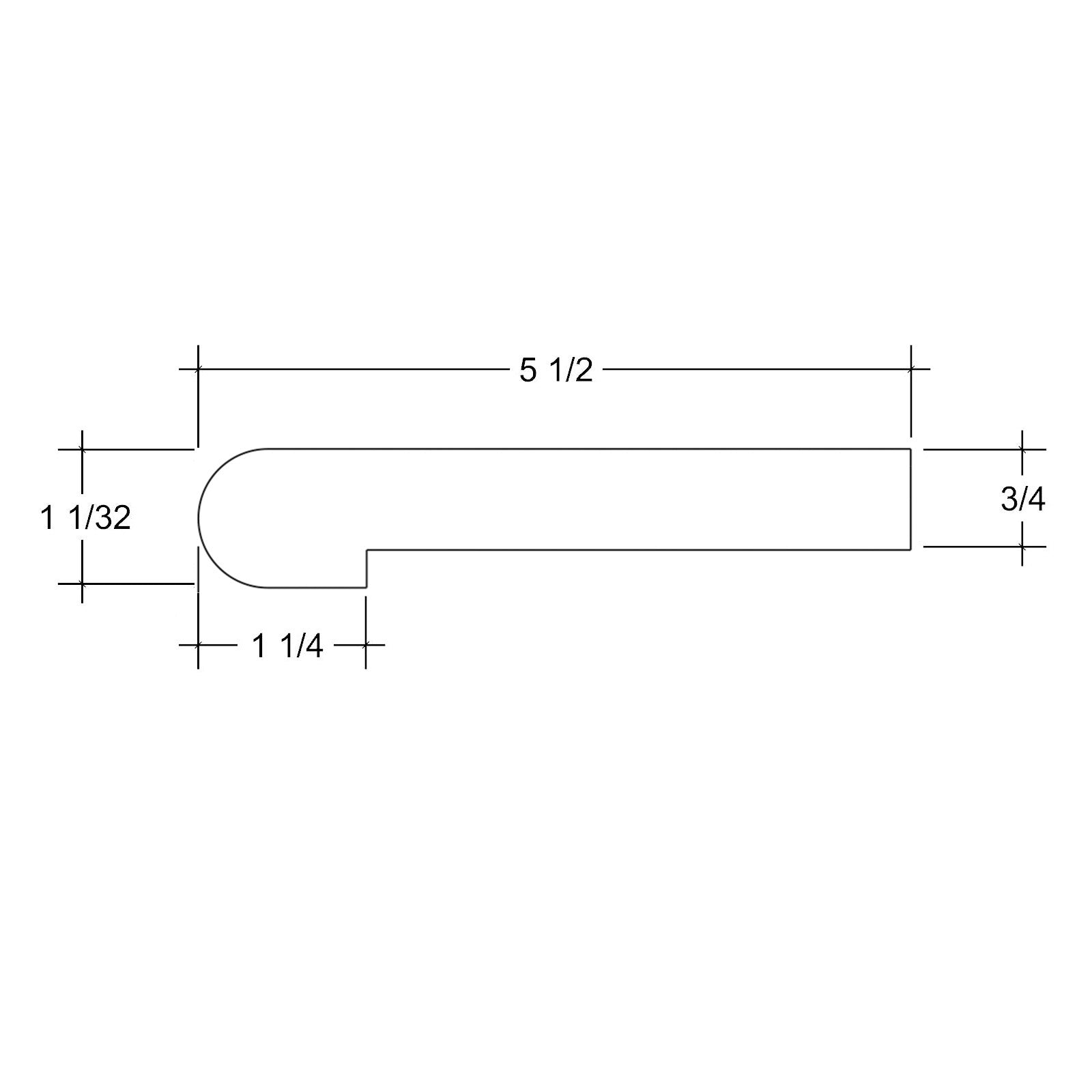 Landing Tread 8095 (5-1/2")