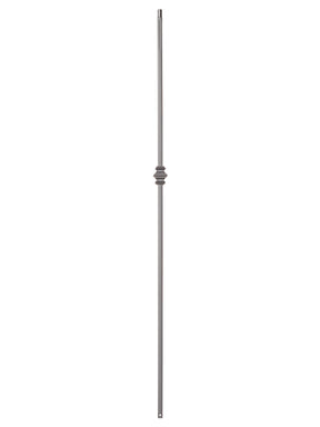 Iron Baluster 9006 - 1/2" Square - Single Knuckle