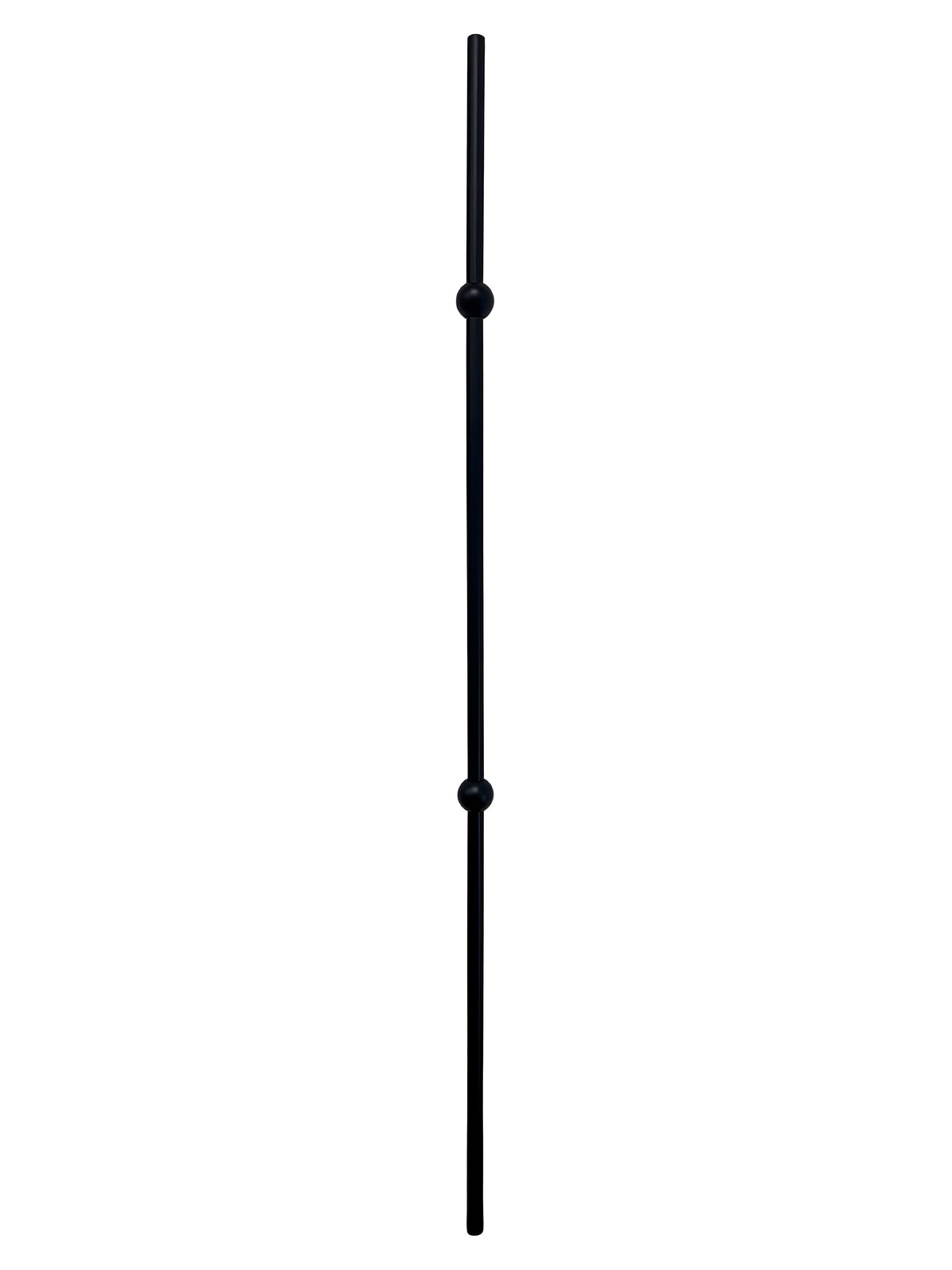 Iron Baluster 9532 - 5/8" Round - Double Ball