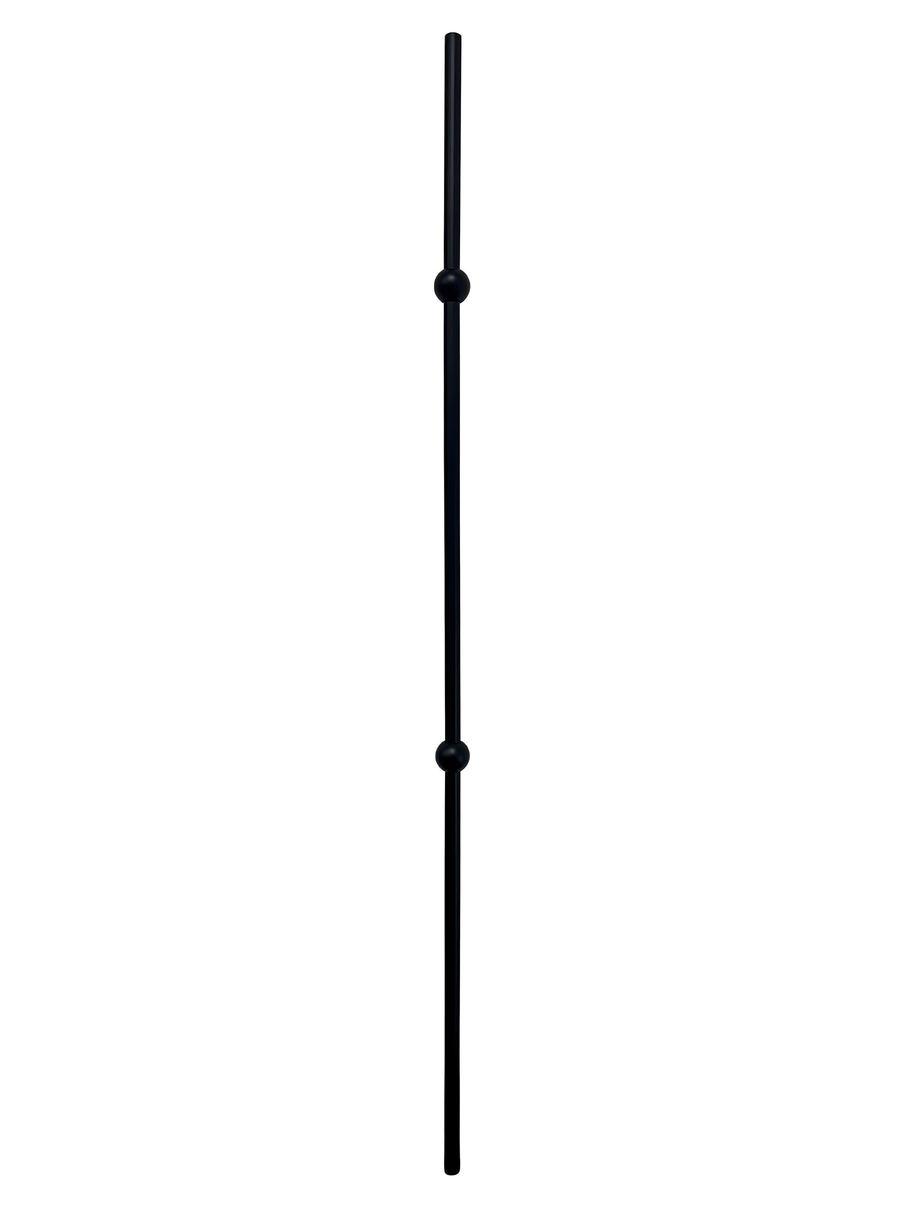 Iron Baluster 9532 - 5/8" Round - Double Ball