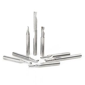 Amana Tool Solid Carbide Aluminum Cutting CNC Router Bit Sets