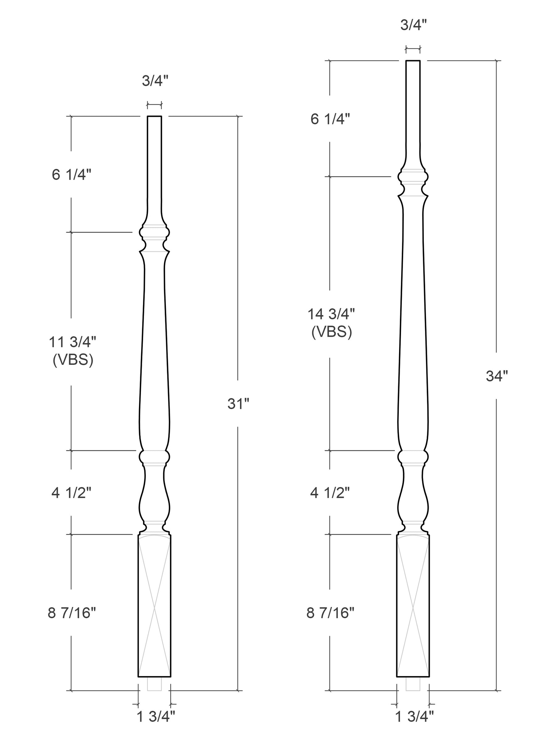 Barcelona Baluster