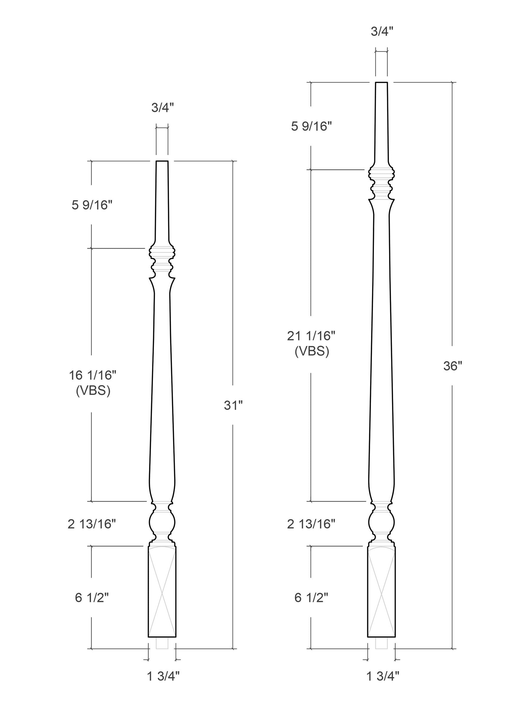 Fifth Ave Baluster