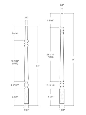 Fifth Ave Baluster