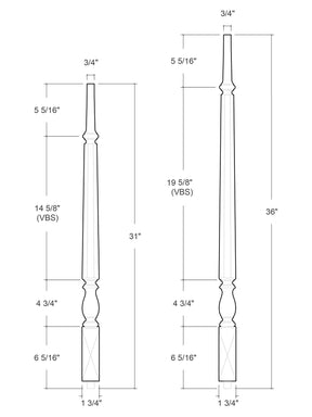 Golden Gate Baluster