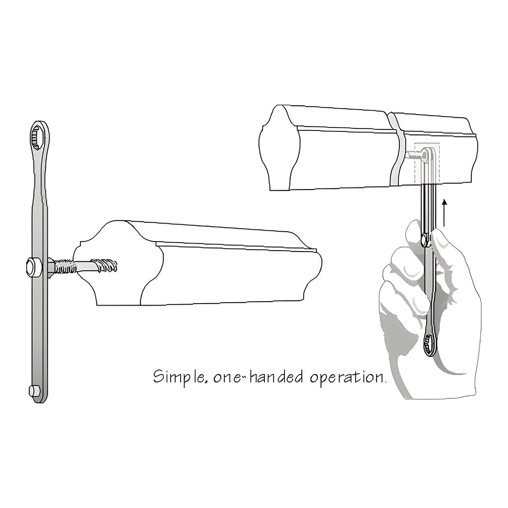 Handrail Bolt Wrench