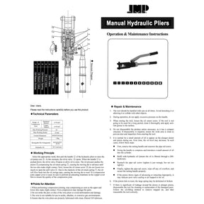 HCT-70 Hydraulic Cable Crimper Tool