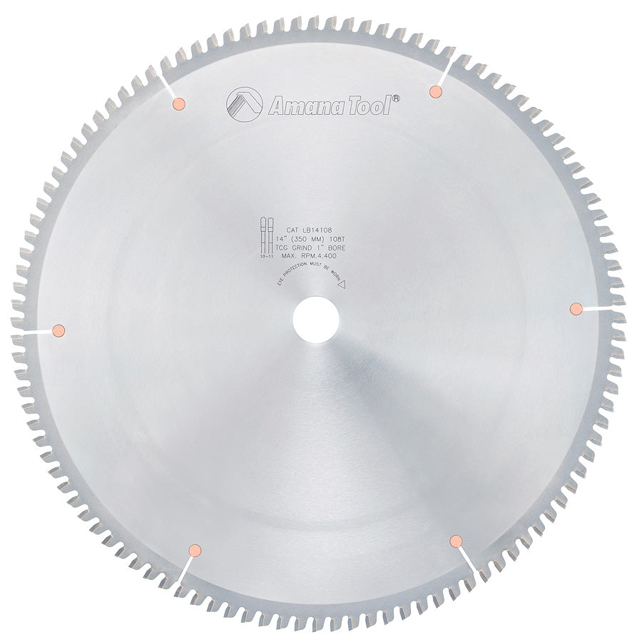 Amana Tool Non-Melt Plastic Cutting Saw Blades