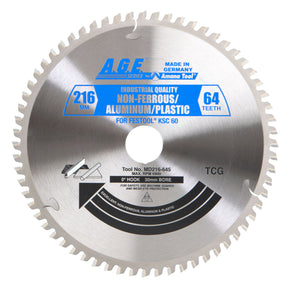 A.G.E. Circular Saw Blades for Festool® & Other Track Saw Machines