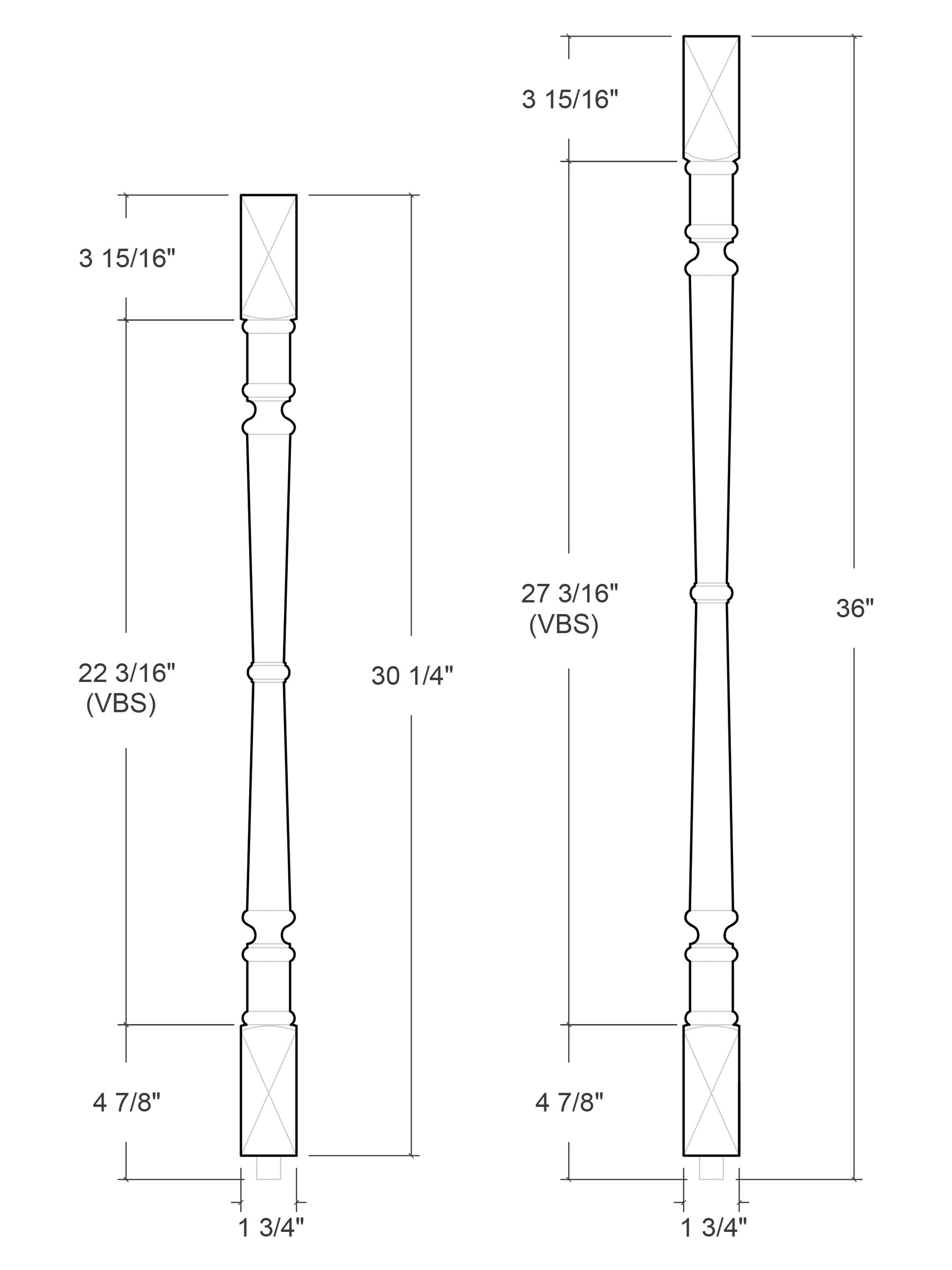 Paris Baluster