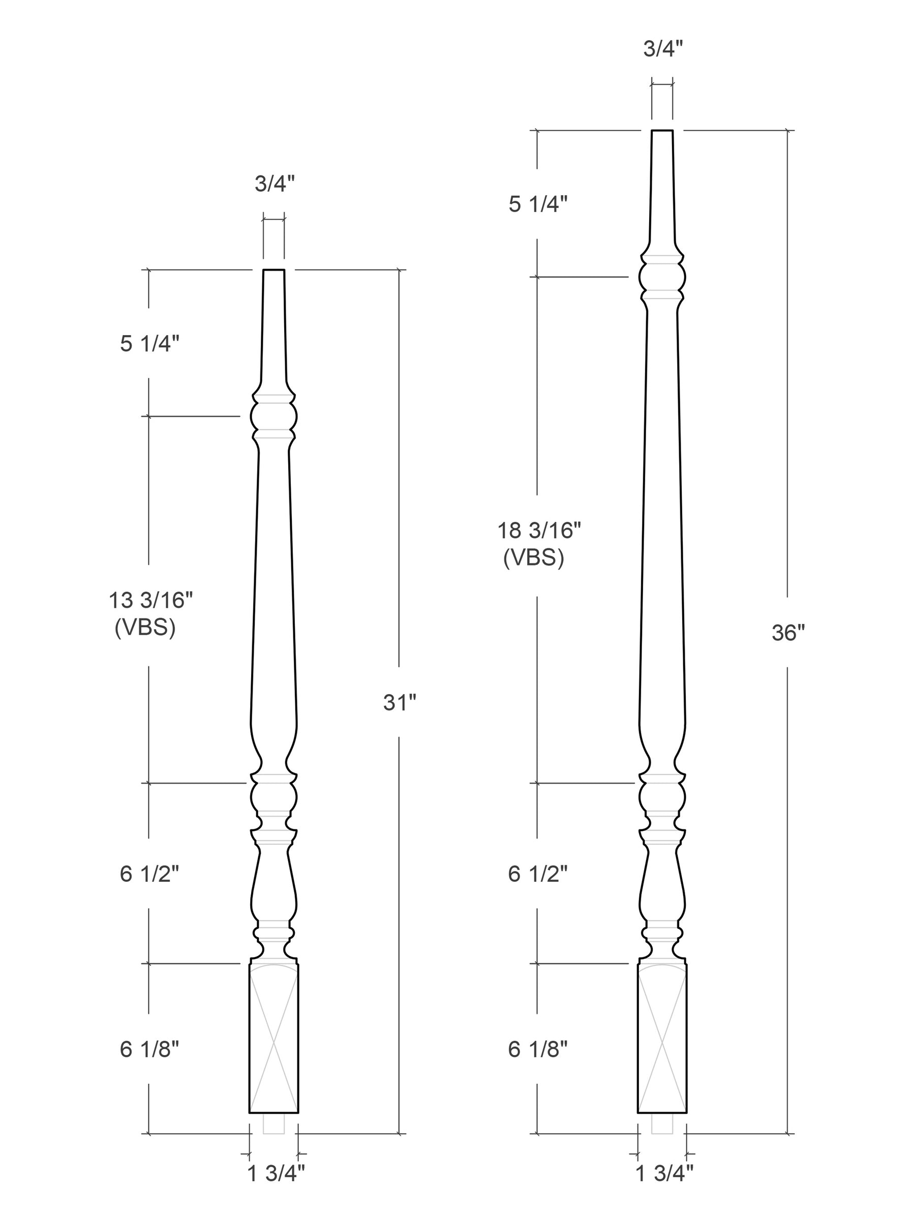 Park Ave Baluster