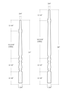 Park Ave Baluster