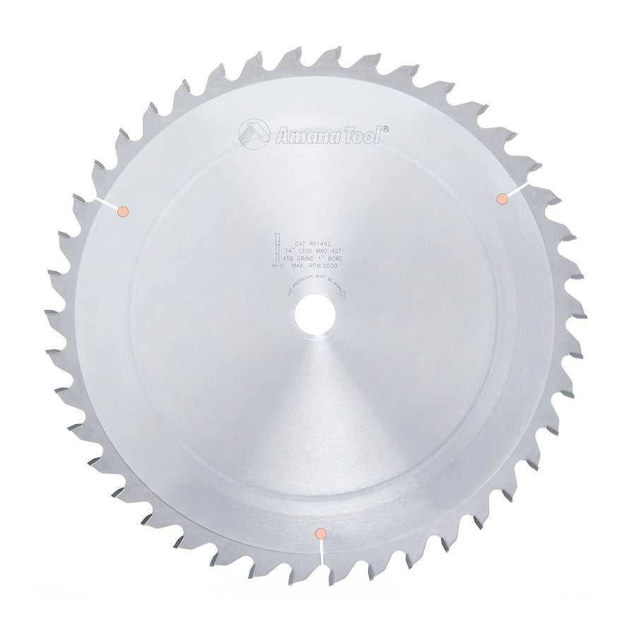 Amana Tool Radial Arm Circular Saw Blades