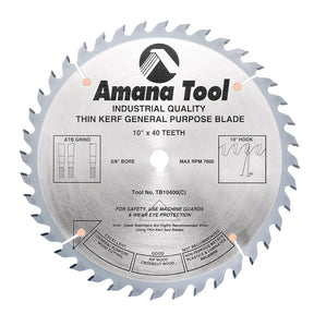 Amana Tool Thin Kerf General Purpose Saw Blades