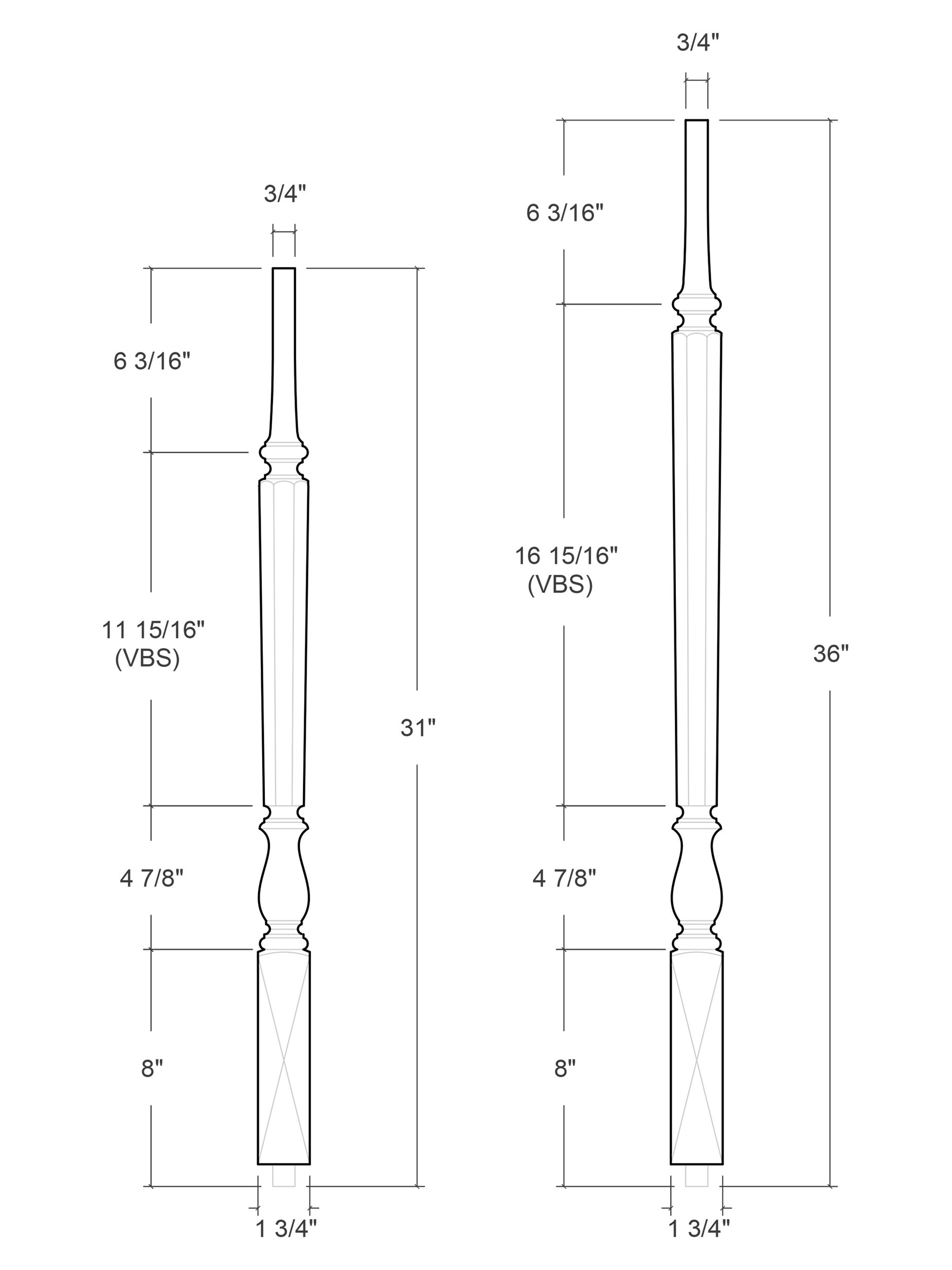 Verrazzano Baluster