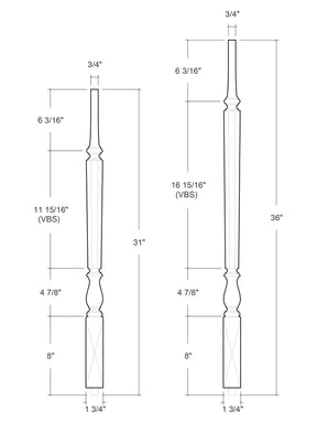 Verrazzano Baluster