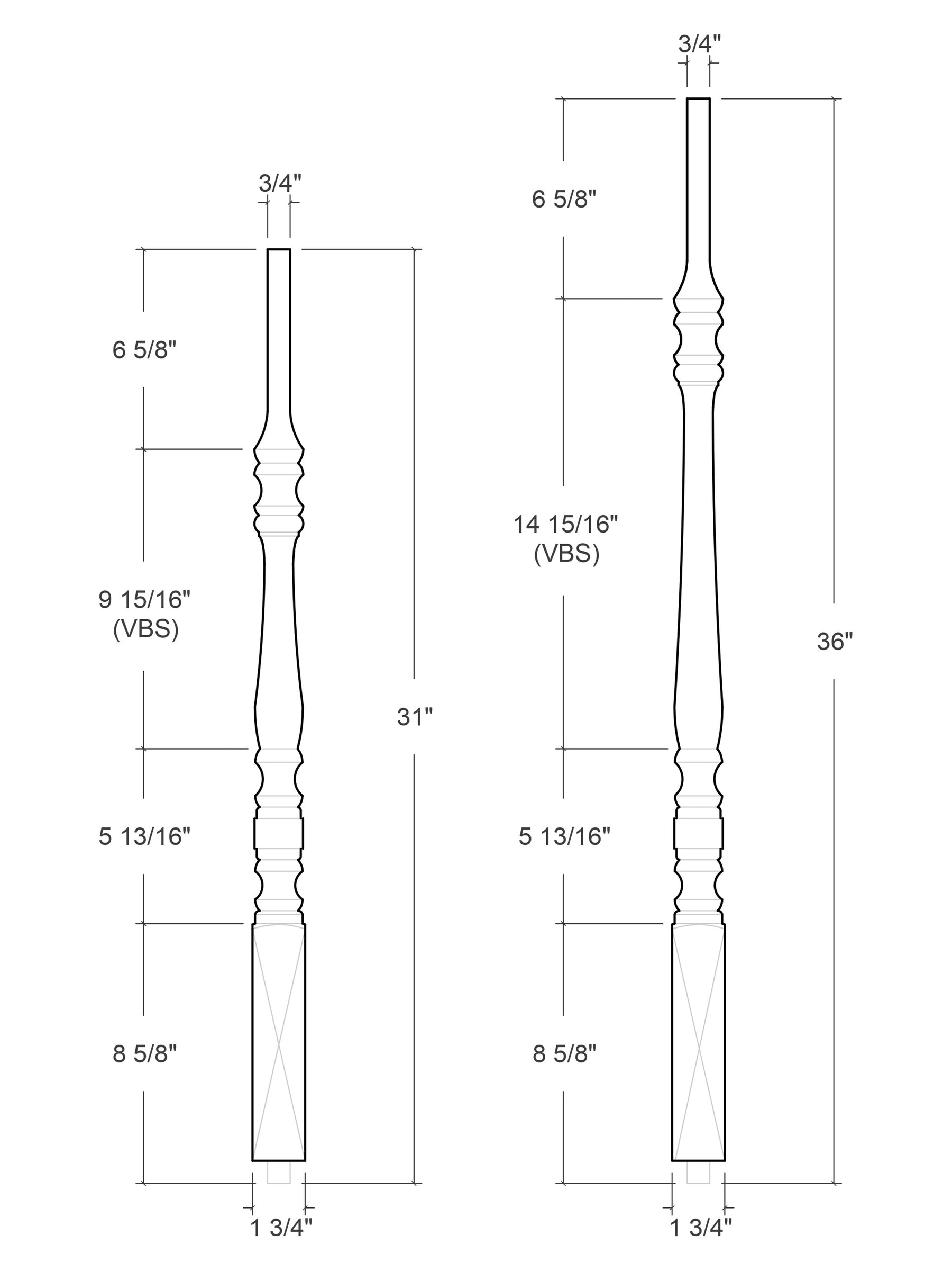 Williamsburg Baluster