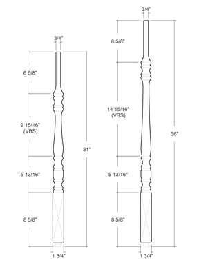 Williamsburg Baluster