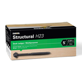 Starborn Structural H23 Deck Ledger Wood Screws