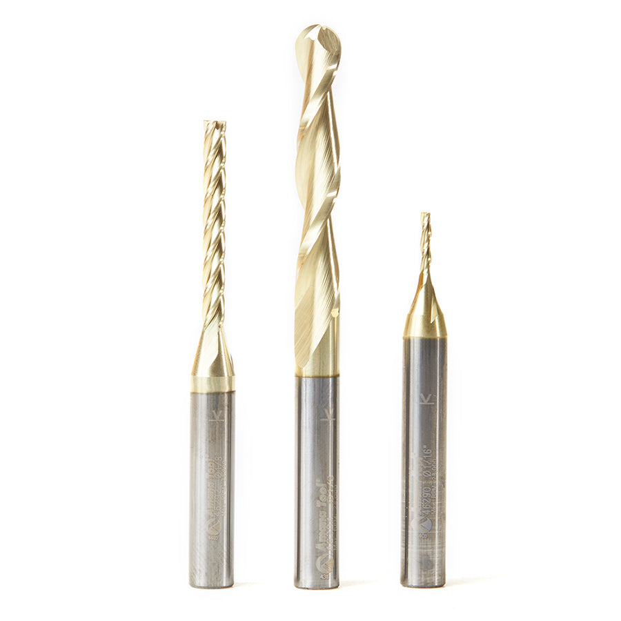 Amana Tool Carving CNC 2D and 3D Router Bits