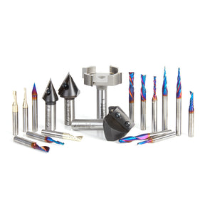 Amana Tool CNC Router Bit Sets - Signmaking & Engraving