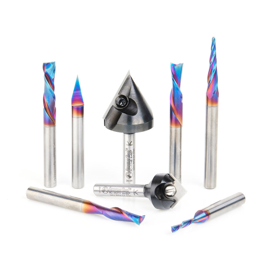 Amana Tool CNC Router Bit Sets - General Purpose